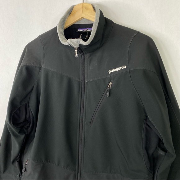 Patagonia Integral Soft Shell Jacket Women’s Small Black 24940 Fleece Lined - Picture 2 of 10